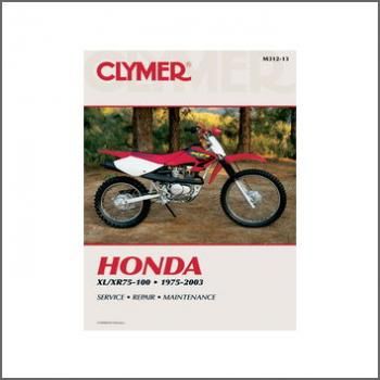 Honda xr 75 service manual #6