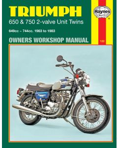 Triumph Twins (1963-1983) Repair Manual Haynes Reparaturanleitung