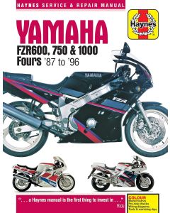 Yamaha Fours (1987-1996) Repair Manual Haynes Reparaturanleitung