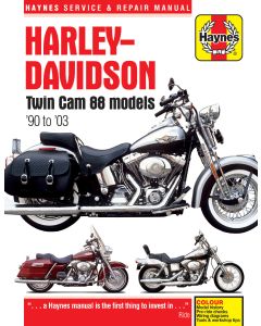Harley Davidson Twin Cam (1988-2010) Repair Manual Haynes Reparaturanleitung