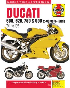 Ducati V-Twins (1991-2005) Repair Manual Haynes Reparaturanleitung