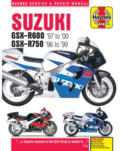 Suzuki GSX-R (1996-2000) Repair Manual Haynes Reparaturanleitung