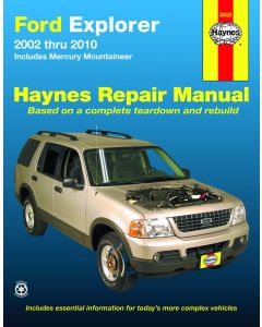 Ford Explorer (2002-2010) Repair Manual Haynes Reparaturanleitung