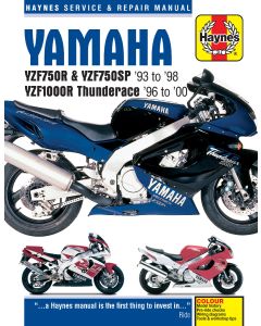 Yamaha YZF (1993-2000) Repair Manual Haynes Reparaturanleitung