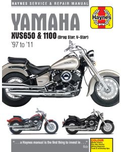 Yamaha Drag Star (1997-2011) Repair Manual Haynes Reparaturanleitung