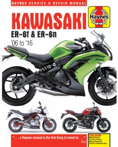 Kawasaki ER (2006-2016) Repair Manual Haynes Reparaturanleitung