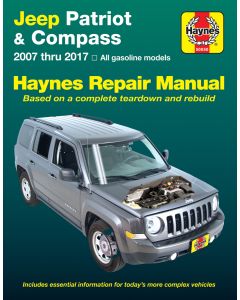 Jeep Patriot (2007-2017) Repair Manual Haynes Reparaturanleitung