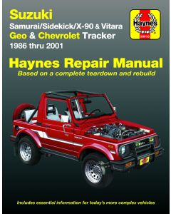 Suzuki Sidekick (1986-2001) Repair Manual Haynes Reparaturanleitung