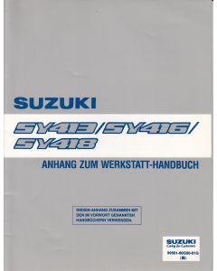 Suzuki Baleno (95-01) Werkstatthandbuch von 1998