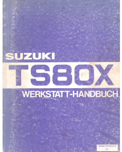 Suzuki TS 80 X (1984-1988) Werkstatthandbuch