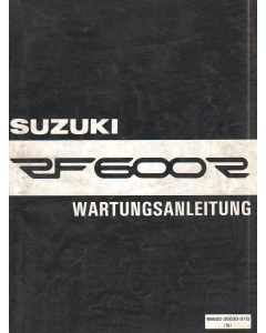 Suzuki RF 600 R (1993-1994) Wartungsanleitung