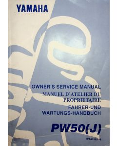 Yamaha PW 50 (J) (1996) Fahrer und Wartungs-Handbuch