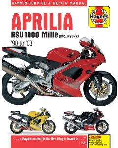 Aprilia Mille (1998-2003) Repair Manual Haynes Reparaturanleitung