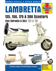 Lambretta Scooters (1958-2000) Repair Manual Haynes Reparaturanleitung
