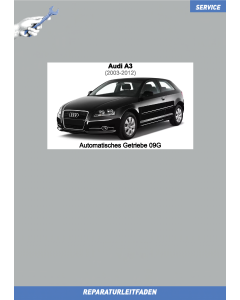 Audi A3 (2003-2013) Reparaturleitfaden Automatikgetriebe 09G