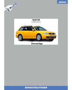 Audi A4 (1994-2001) Reparaturleitfaden Bremsanlage, Bremse und ABS System