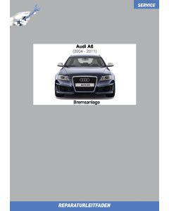 Audi A6 (2004-2011) Reparaturleitfaden Bremsen, Bremsanlage, ABS System