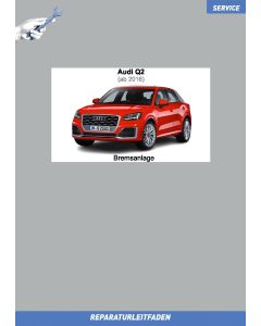 Audi Q2 (ab 2016) Reparaturleitfaden Bremsanlage, Bremsen, ABS System