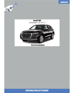 Audi Q5 (ab 2017) Reparaturleitfaden Radio, Telefon, Navigation und Infotainment
