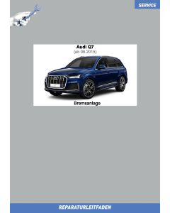 Audi Q7 (ab 2015) Reparaturleitfaden Bremsanlage, Bremsen, ABS System