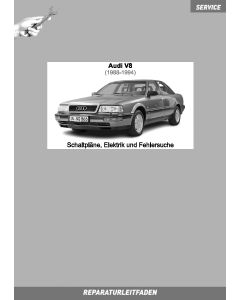 Audi V8 (1988-1994) Schaltpläne komplett