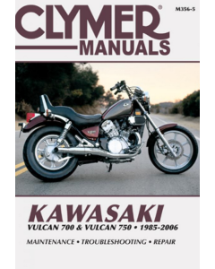 Kawasaki Vulcan 700 750 (85-06) Repair Manual Clymer Reparaturanleitung