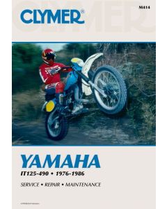 Yamaha IT 125-490 (76-86) Repair Manual Clymer