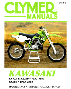 Kawasaki KX125, KX250, KX500 (83-04) - Repair Manual