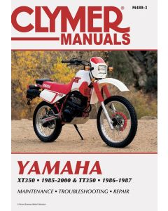 Yamaha XT350 & TT350 (85-00) Repair Manual Clymer