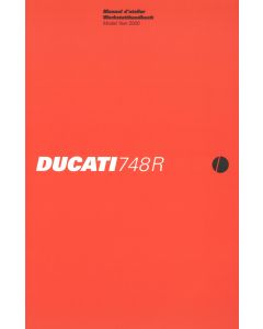 Ducati 748R (2000) Werkstatthandbuch / Manuel d'ateliere
