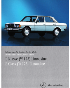 Mercedes Benz E-Klasse W 123 Limousine (1975-1986) Informationen für Klassiker, DVD