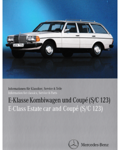 Mercedes Benz E-Klasse S/C 123 (1977-1986) Informationen für Klassiker, DVD