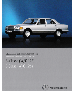 Mercedes Benz S-Klasse W/C 126 Informationen für Klassiker, DVD