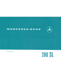 Mercedes Benz W 108 250 S (07.1965-03.1969) Betriebsanleitung