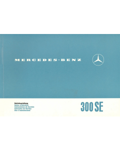 Mercedes Benz W108 300 Seb (1965-1967) Betriebsanleitung mehrsprachig