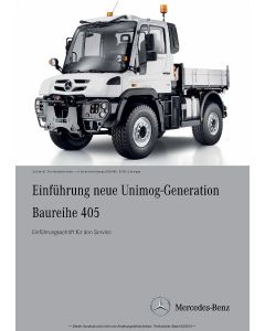 Unimog 405 - Einführung neue Unimog-Generation Baureihe 405