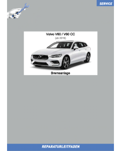 Volvo V60 / V60 CC (ab 2019) Reparaturleitfaden Bremsanlage