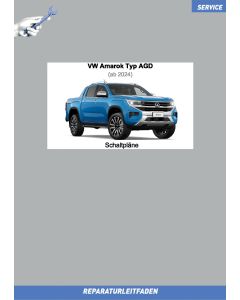 VW Amarok Typ AGD (ab 2024) Reparaturleitfaden Schaltpläne