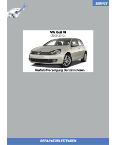 VW Golf 6 (2008-2012) Reparaturanleitungen und Werkstatthandbücher