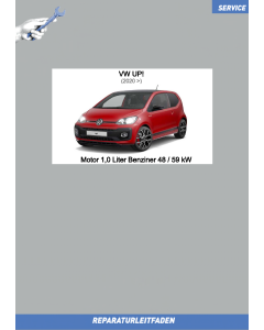 VW Up! / eUP! (12 ➤) Reparaturleitfaden Karosserie Montagearbeiten Außen