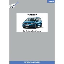 VW Sharan (15-21) Reparaturleitfaden Standheizung, Zusatzheizung